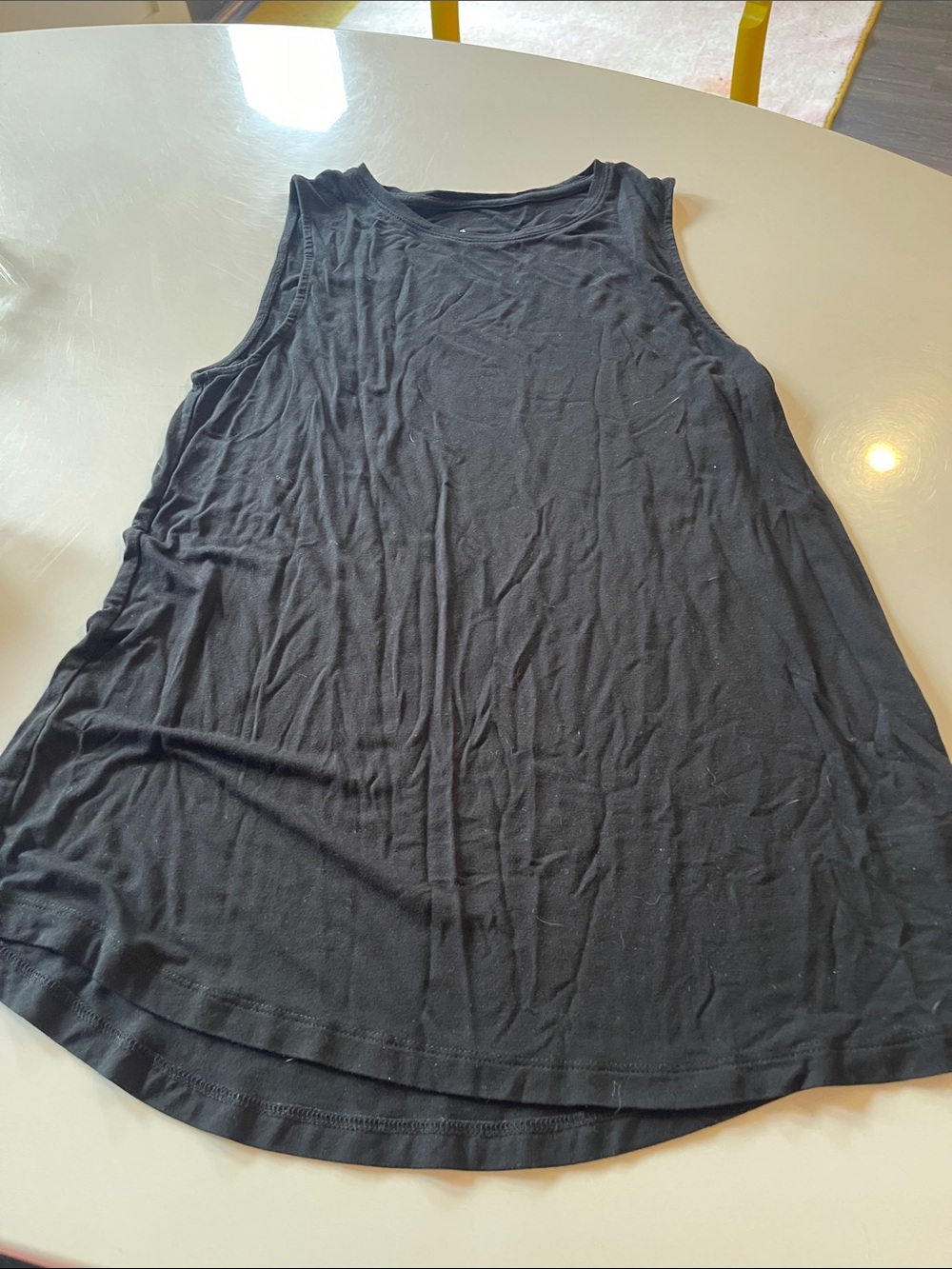 a new day Black Sleeveless Tank Top